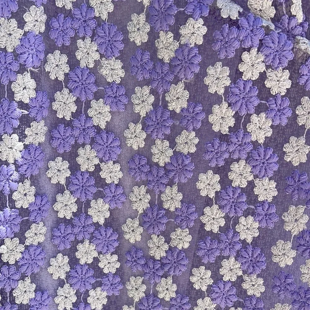 COPY - MK Floral Mauve Dress - Picture 3 of 11